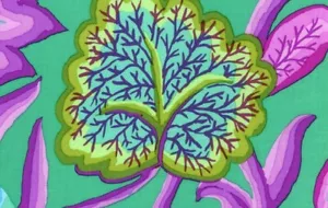 Kaffe Fassett Forest of Arden Purple 21” X WOF - Picture 1 of 4