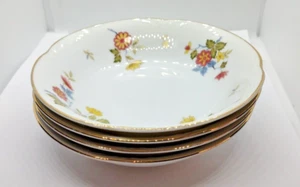 Bristol Brittney Fruit/Dessert (Sauce) Bowls Fine China Japan (Discontinued) - Picture 1 of 6