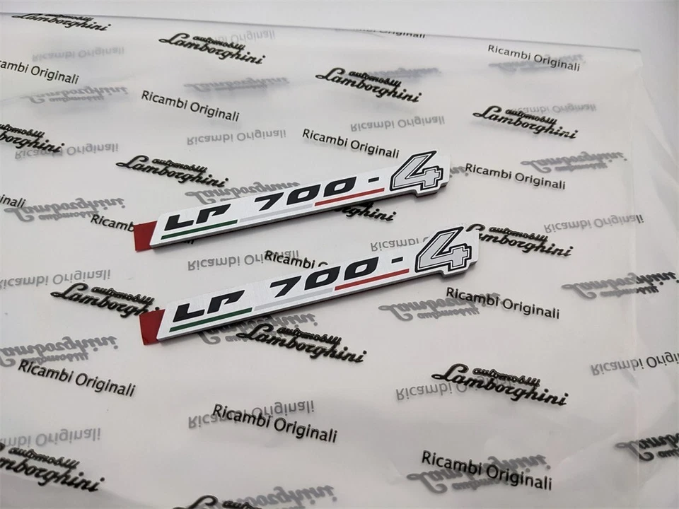 Conjunto de emblema adesivo decorativo Lamborghini Aventador LP700-4 470854499 - Imagem 1 de 2