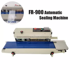 Selladora automática horizontal FR900 selladora continua de bolsas de plástico 220V - Imagen 1 de 12