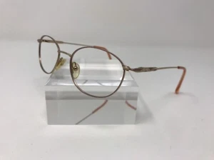 Elizabeth Arden Eyeglasses EA-705 50-17-140 Pink Gold Flex-Hinge V840 - Picture 1 of 12