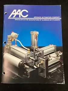 CATÁLOGO DE CILINDROS DE AIRE DE ALUMINIO ADVANCE AUTOMATION COMPANY CON ESPECIFICACIONES - Imagen 1 de 5