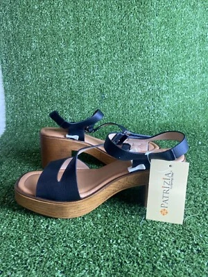 Patrizia By Spring Step Diatria-B Black & Brown Size 9 NWB - Image 1 of 4