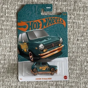 2024 Hot Wheels 56th Anniversary 5/6 Custom '70 Honda N600 Pearl & Chrome NEU - Bild 1 von 5