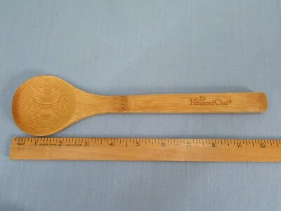Pampered Chef Wooden Bamboo Spoon Kitchen Utensil - Image 1 of 4