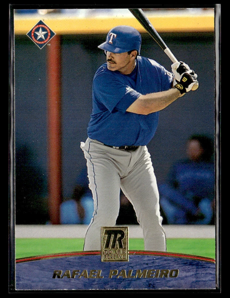 2001 Topps Reserve #56 Rafael Palmeiro Card Texas Rangers - Image 1 of 2