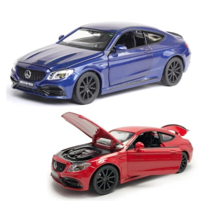 1/32 Scale Mercedes Benz AMG C63S Die-scast Car Model Toy Sound&Light Collection - Image 1 of 4