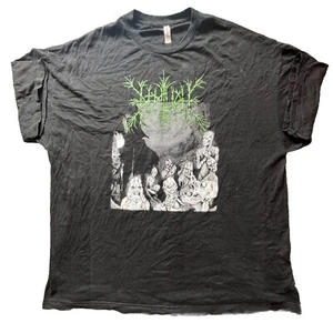 Demilich Finnish Music Graphic Vintage Retro Logo Black T-Shirt 3XL Preowned - Bild 1 von 9