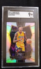 2016-17 Select Brandon Ingram Silver Prizm #101 Premier Rookie RC SGC 9 Pop 3
