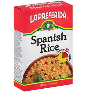 Riso Spagnolo La Preferida in Scatola Pronto in 15 Minuti - 5,25 Oz - Confezione da 3 - Foto 1 di 5
