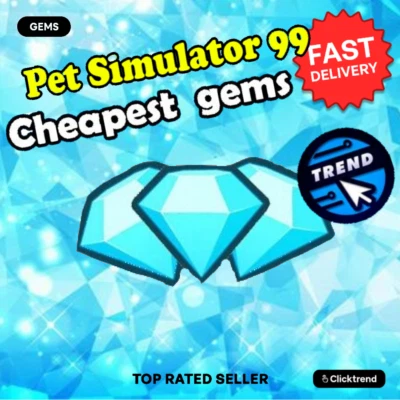 💎CHEAPER GEMS💎GEMS Pet Simulator 99 | ROBLOX | Pet Sim 99 | PS99