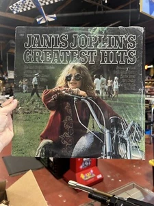 JANIS JOPLIN "Janis Joplin's Greatest Hits" LP Original 1973 Columbia VG+ shrink - Picture 1 of 4