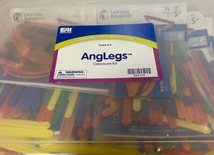 AngLegs Montessori Math Learning Resources Pieces Geometry Set Of 10 Packs Class - Picture 1 of 6
