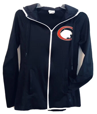 Sudadera con Capucha VARSITY SPIRIT Negra Cremallera Completa Parche Emblema Pantera Pequeña S Foto 1 de 4