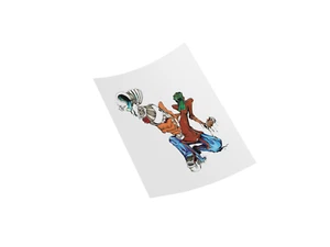 GRAFFITI Retro Custom Design DTF Transfer 11" Heat Transfer for Personalizing - Picture 1 of 5