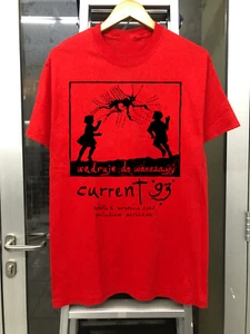 NUEVA Camiseta Roja Current 93 Band Tour 2025 Regalo Para Fan TALLA COMPLETA S-5XL TMB5060 - Imagen 1 de 2