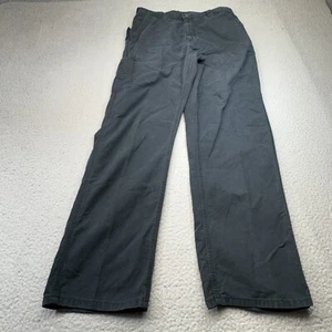 Carhartt Pants Men 31x32 Black Carpenter Loose Rugged Workwear B151 Tag 33x32 - Picture 1 of 18