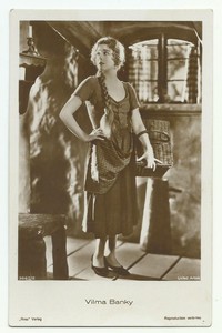 Vilma Banky, Vintage Postcard, Hungarian-American Film Actress, Editor Ross
