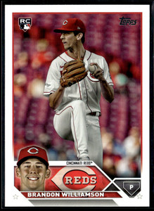 2023 Topps Update #US286 Brandon Williamson RC Excellent
