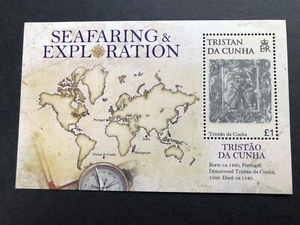 Tristan Da Cunha 2009 Seafaring Exploration conjunto marginal MNH VF Sg MS 938 - Imagen 1 de 1