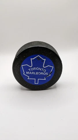 Toronto Marlboros 1980s CAHA Viceroy Hockey Puck Cover