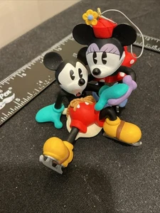 Hallmark Cards Inc. Disney Nuova Coppia Pattini Ornamento Topolino e Co Minnie 1997 - Foto 1 di 11
