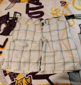 Badehose Herren Größe 34 Mosomo weiß mit Streifen - Bild 1 von 6