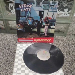 Stray Cats - Built for Speed - Vinyl LP 1982 In Shrink Excellent Cond Rockabilly - Picture 1 of 11