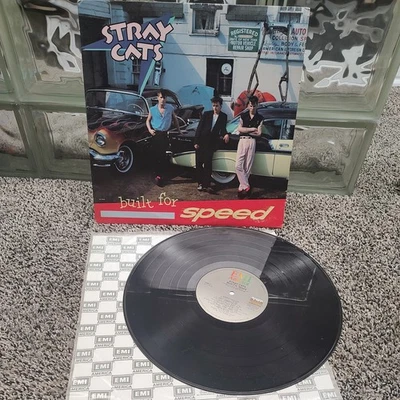 Stray Cats - Built for Speed - Vinyl LP 1982 Vintage Excellent Cond Rockabilly - Image 1 of 4