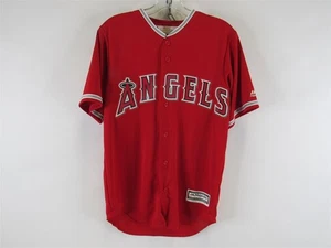 Angels Women's Small MLB Baseball Jersey - Majestic - Red - Picture 1 of 3