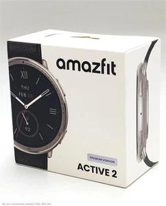 Amazfit Active 2 Premium Smart Watch Fitness Tracker (Round) - Picture 1 of 2