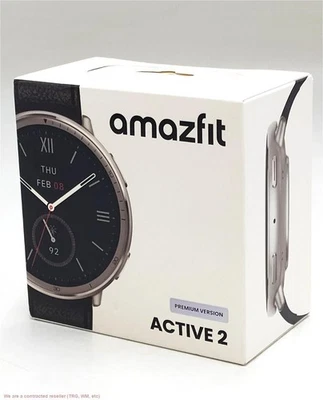 Amazfit Active 2 Premium Smart Watch Fitness Tracker (Round) - Image 1 of 2