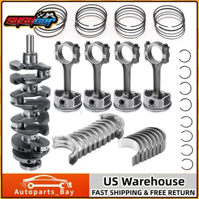 Engine Rebuild Overhaul Kit Crankshaft 12578164 For Chevy GMC Buick ECOTEC 2.4L - Image 1 of 4