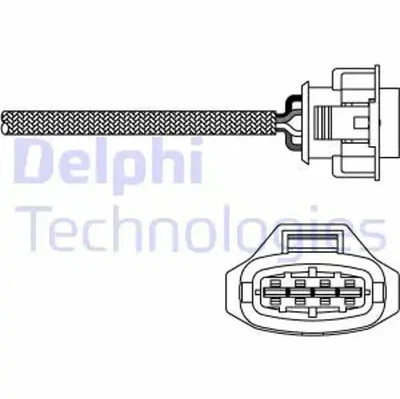 Sonda lambda Sonda plana ES10792-12B1 DELPHI para FIAT STILO STILO Multi Wagon - Imagen 1 de 4