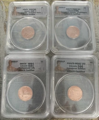 2009 P Lincoln Memorial Cent Presidency set MS67.  - Image 1 of 2