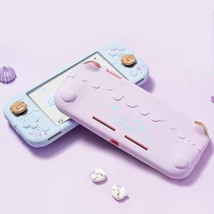 GeekShare Schutzhülle für Switch Lite Silikon Cover mit 2 Daumengriff Mikko - Bild 1 von 14