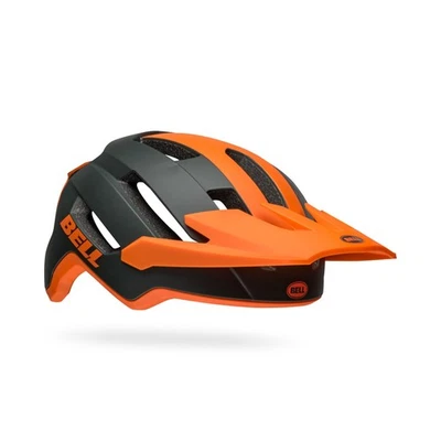 Casco de bicicleta de montaña Bell 4Forty Air MIPS, verde oscuro mate/naranja, grande Foto 1 de 4