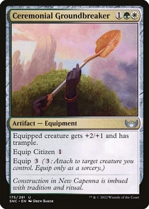 Ceremonial Groundbreaker Foil (175) Streets of New Capenna SNC MTG Magic - Picture 1 of 1