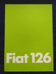 FIAT 126 Prospekt 2.1978 - Picture 1 of 6