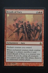 Magic The Gathering MTG BREATH OF FURY Ravnica: City of Guilds LP Lightly Played - Picture 1 of 2