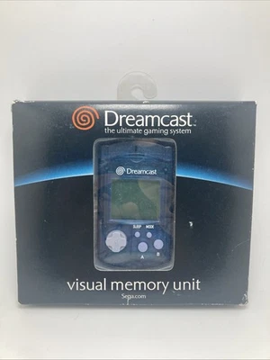 Sega Dreamcast VMU Azul MK-50121 OEM - Nuevo/Sellado Foto 1 de 4