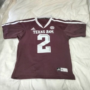Camiseta deportiva de fútbol americano Texas A&M Aggies Adidas juvenil XL (18-20) equipo estudiantil fanático - Imagen 1 de 13