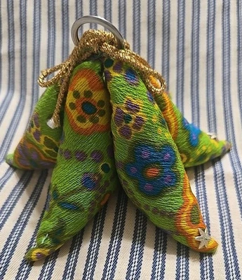 Vintage Early Amish Mennonite Sewing 6 Point Star Pin Cushion Folk Art Decor  - Image 1 of 4