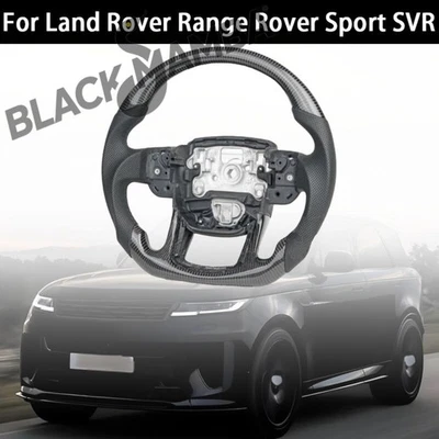 For Land Rover Range Rover Sport SVR Heated Carbon Fiber Steering Wheel Foto 1 de 4