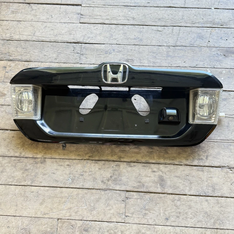 2006 2007 2008 Honda Pilot EX-L guarnição de licença traseira com câmera 39530-S9V-A01 fabricante de equipamento original - Imagem 1 de 4