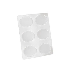 18Pcs Heel Grips Heel Protector Cushions Transparent Small Round for Men Women - Picture 1 of 11