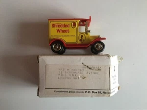 Lledo Diecast Car Shreded Wheat Promotional Ford Model T Delivery Truck - Picture 1 of 8