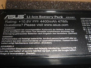 Genuine Original ASUS A32-X401 X301 X401 X501 Series Battery New - Picture 1 of 1