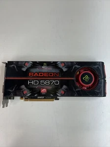 XFX play hard ATI Radeon HD 5870 PCI-E  1GB DDR5 DP HDMI Dual DVI Graphics Card - Picture 1 of 6