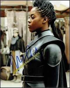Autógrafo firmado Moses Ingram Reva Sevander Star Wars Obi Wan Kenobi UACC RD 96 - Imagen 1 de 1
